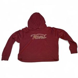 Vans Women's Burgundy Hoodie Sweater